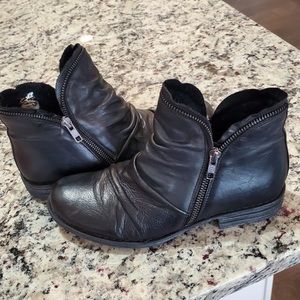 Miz Mooz black bootie.